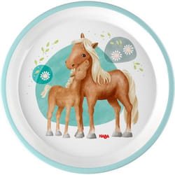 HABA 305700 assiette Assiette pour bébé Rond Mélamine Multicolore 1 pièce(s)