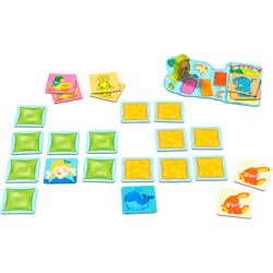 HABA Mémo Maxi et ses peluches