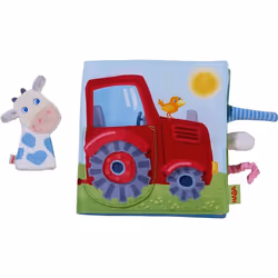 HABA Livre en tissu La ferme