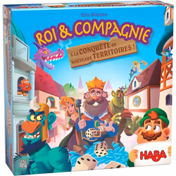 HABA Roi &amp; Compagnie, Jeu de société, Famille, 8 an(s), 45 min, Jeu familial