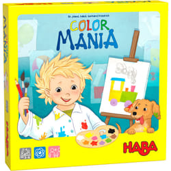 HABA 306671 jeu de société Color mania 15 min Jeu de cartes Education