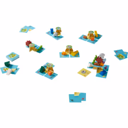 HABA 306700 jeu de société Trésors à la dérive Jeu de cartes