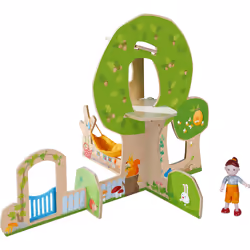 HABA Little Friends – Cabane dans le Verger maison de poupée