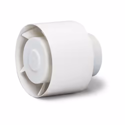 Helios REW 0441 REW 90 K, 105 m3 / h, 230 V / 50 Hz. ventilateur tubulaire, version axiale, entraînement direct. Manchon de t ...