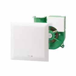 insert de ventilateur Helios ELS-VF 100/60/35 Réf .: 8166 Blanc alpin Carter en spirale avec roue radiale optimisée aérodynam ...