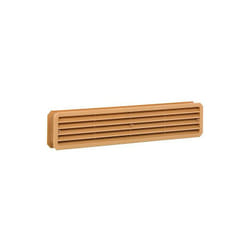 Helios - Grille d aeration de porte tgw Paquet sb limba Dim 452 x 92 mm
