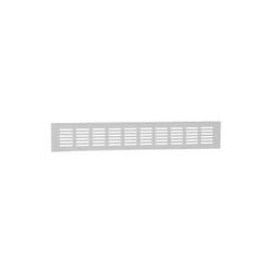 Helios - Grille d aeration lg 400/60 Dim : 400 x 60 mm aluminium mat anodise