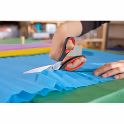 BESSEY D820-250 ciseaux à bouts ronds Découpe droite Noir, Rouge