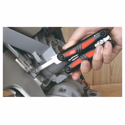 BESSEY DBST pince multi-outils Pleine taille 7 outils Noir, Rouge, Argent - Vue supplémentaire 4