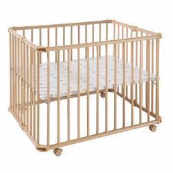 Geuther Lucilee, Lit bébé, 15 kg, Garçon/Fille, Bois, Marron, Pliable