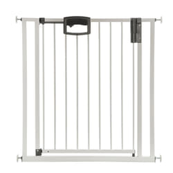 Geuther Barrière de porte et d'escalier Easylock Plus en métal à fixer par pression