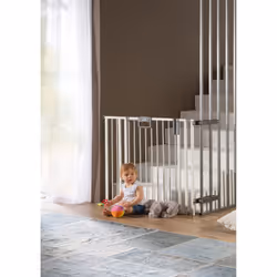 Geuther Barrière de porte et d'escalier Easylock Plus en métal à fixer par pression - Vue supplémentaire 4