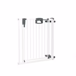 Geuther Barrière de porte et d'escalier Easylock Plus en métal à fixer par pression