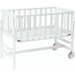 Lit bébé - Geuther - 1123 5 WE OM - Blanc - 99x52x87.3 cm - Design contemporain