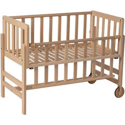 Lit bébé - Geuther - 1123 7 ROH OM - 99x52x87.3 cm - Bois massif - 1 place