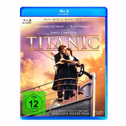 20th Century Fox Titanic, Blu-ray, Allemand, Anglais, Français, Drame, 2D, Allemand, Anglais, Français, 2.40:1