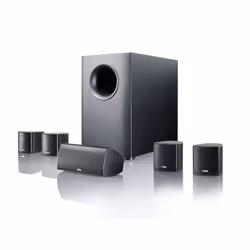 Canton Movie 95, 5.1 canaux, 620 W, Home cinéma, Noir, 2-voies, 200 W