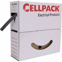 Cellpack SB 12.7-6.4, Gaine thermorétrécissable, Noir, 8 m, 1,27 cm, 1 pièce(s), 6,4 mm