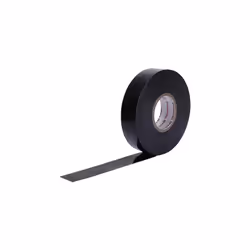 enquête noir (L x l) 20 m x 25 mm très flexible, résistant à l'humidité, résistant aux huiles, résistant aux acides et aux al ...