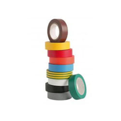 Cellpack - Lot de 10 rubans adhésifs pvc multi-teintes