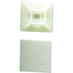 Lot de 100 embases adhésives Blanches (36B) - CellPack
