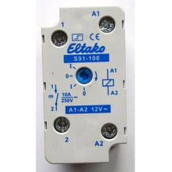 Eltako - Télérupteur en saillie S91-100-12VAC 1 no (t) 12 v/ac 10 a 1 pc(s)