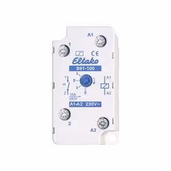 Eltako S91-100-230V, Blanc, CE, 250 V, 10 A, 26 x 32 x 50 mm