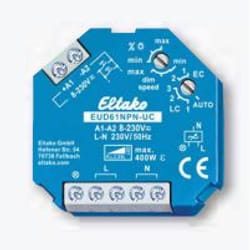 Eltako EUD61NPN-UC gradateur A monter Variateur et commutateur Bleu, Blanc
