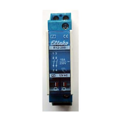 R12-200-12V Relais de commutation Tension nominale: 12 v Courant de commutation (max.): 8 a 2 no (t) 1 pc(s) R974031 - Eltako