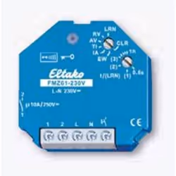 Eltako FMZ61-230V, Bleu, Blanc, 250 V, 10 A, 45 x 45 x 33 mm