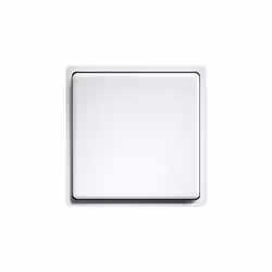 description Mini-interrupteur sans fil, 55 x 55 mm, 15 mm de haut, avec bascule. Génère l'énergie pour les télégrammes sans f ...