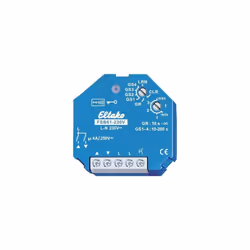 description Actionneur sans fil 230 V. Sans connexion N, 1+1 contact NO, sans potentiel 4A/250V AC, pour volets roulants et d ...