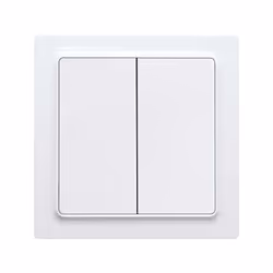 enquête Sans pile description Bouton-poussoir sans fil 4 canaux au design électronique, 80 x 80 mm à l'extérieur, dimensions  ...