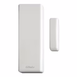 description Contact de porte sans fil blanc pur brillant, 75 x 25 x 12 mm, avec pile (durée de vie de 7 ans). Aimant blanc pu ...