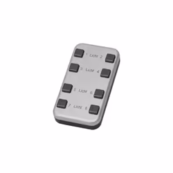 L'émetteur mini-portatif sans fil 8 canaux génère l'énergie pour les télégrammes sans fil même en appuyant sur un bouton, don ...