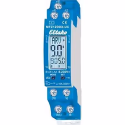 Eltako MFZ12DDX-UC, Bleu, CE, 8 - 230 V, 2000 VA, 10 A, -20 - 50 °C