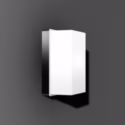 RZB Rechteck, Surface, Rectangle, 1 ampoule(s), E27, IP44, Noir