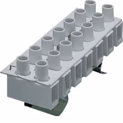Hager K53, Embouts de fil, Droit, Femelle, Gris, 7 mm², 7 mm²