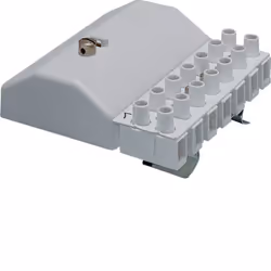 Hager K54K, Embouts de fil, Droit, Femelle, Gris, Plastique, 35 A