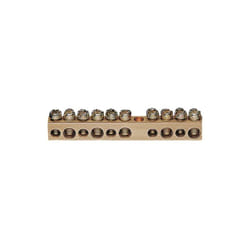 Barrette sur socle 67mm 5X16-5X10mm Hager K143