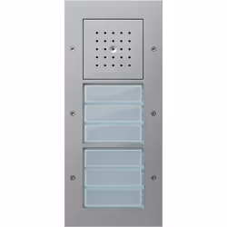 GIRA 126865, Avec fil, 2 module(s), IP44, -25 - 70 °C, Aluminium
