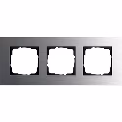 GIRA 0213219, Acier inoxydable, Acier inoxydable, Sans vis, 1 pièce(s)