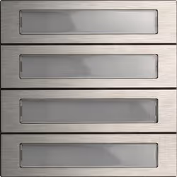 GIRA 5534920, Module de touche d'appel, Acier inoxydable, GIRA, Surface, -25 - 70 °C, 106,5 mm