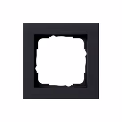 GIRA 021109 CADRE DE FINITION 1 X E2 NOIR MAT