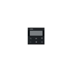 5393005 system 3000 raumtemperaturregler display, system 55, schwarz matt - Gira