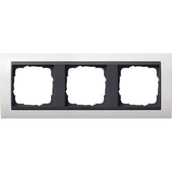 GIRA 0213808 Plaque de commutation et obturateur Noir, Blanc