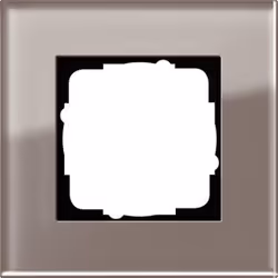 GIRA 0211122, Gris, Sans vis, 95 mm, 95 mm, 9,85 mm, 1 pièce(s)