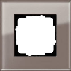GIRA 0211122 Plaque de commutation et obturateur Gris
