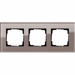 GIRA Esprit Glas, Marron, Sans vis, 95 mm, 236,8 mm, 9,85 mm, 1 pièce(s)
