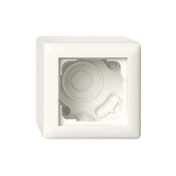 4010337076803 boîtier apparent pour montage en saillie avec cadre 106101 standard 55 blanc - Gira
